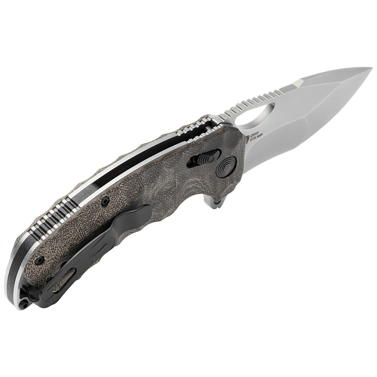 SOG Kiku XR 3.03" Folding Pocket Knife (Natural Linen Micarta)