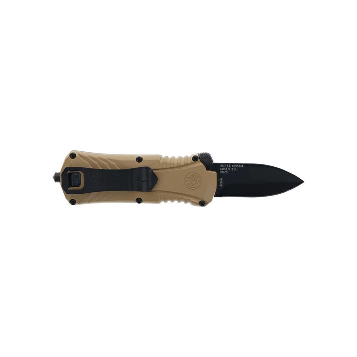 M&P Spear Point 2ΓÇ│ OTF Spring Assisted Open Knife (FDE)