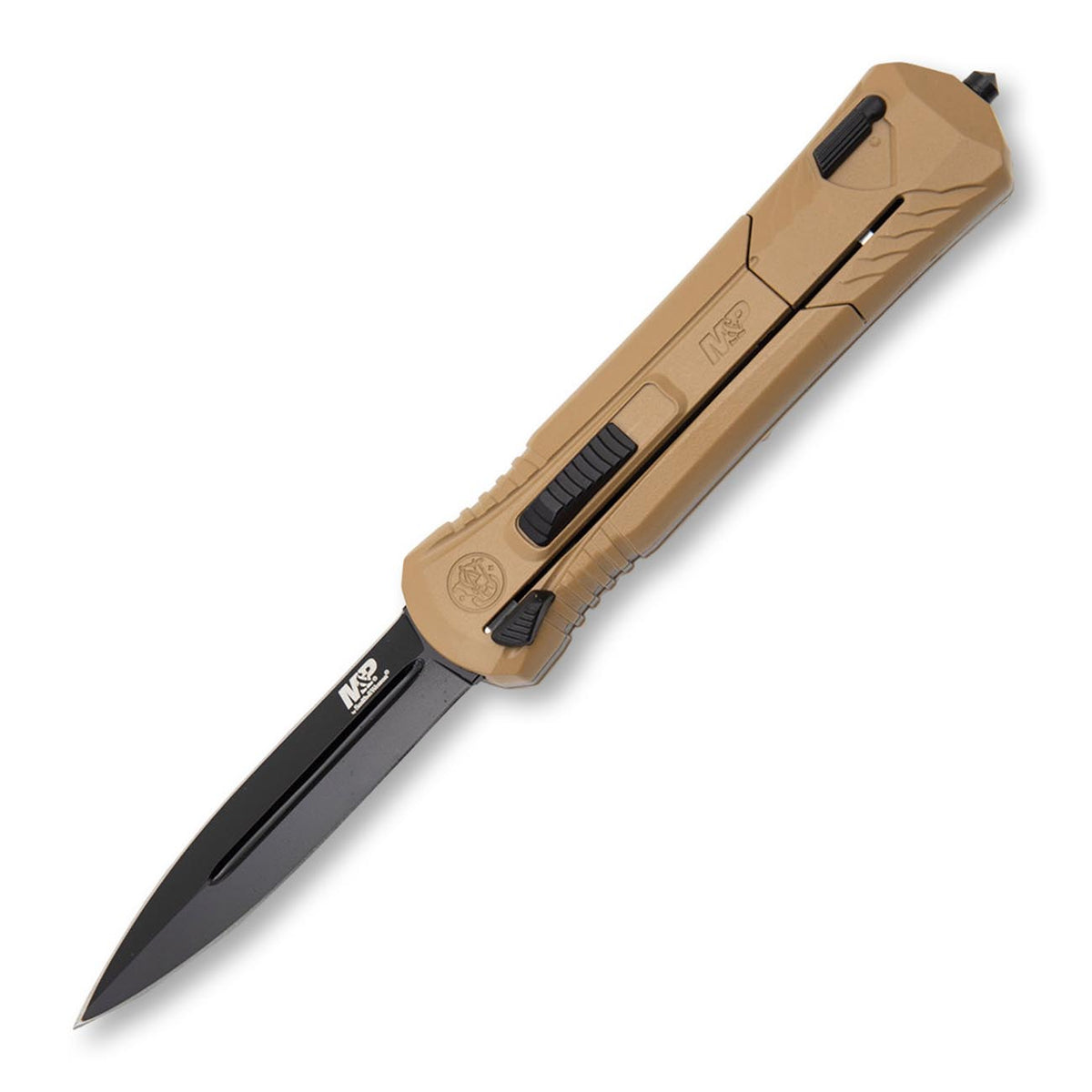 M&P Spear Point 3.5ΓÇ│ OTF Spring Assisted Open Knife (FDE)
