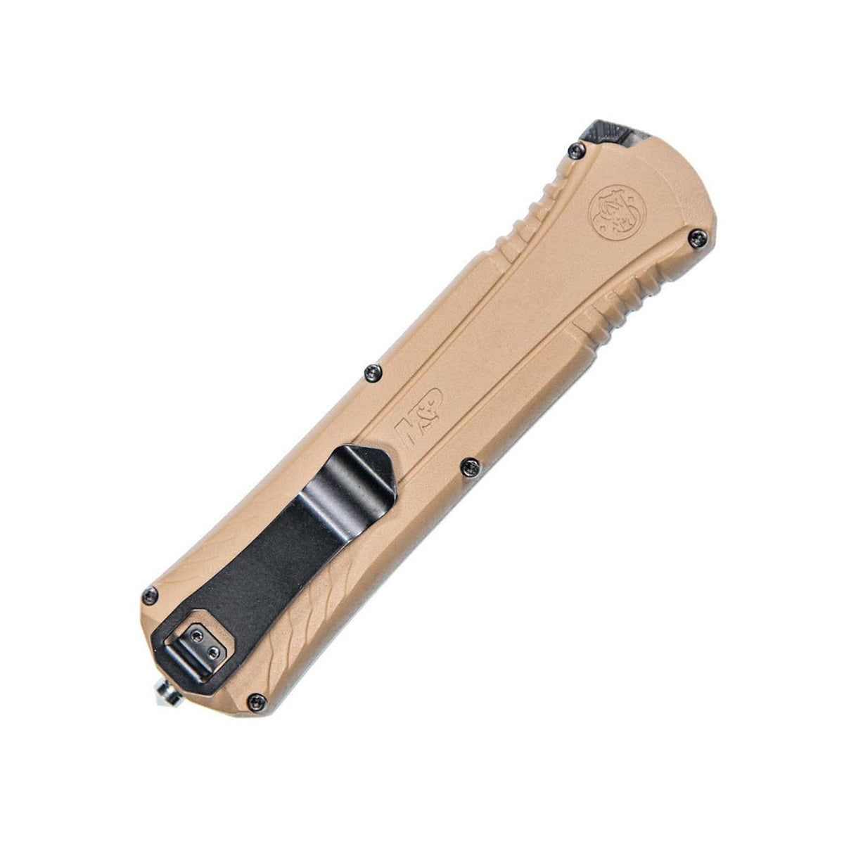 M&P Spear Point 3.5ΓÇ│ OTF Spring Assisted Open Knife (FDE)