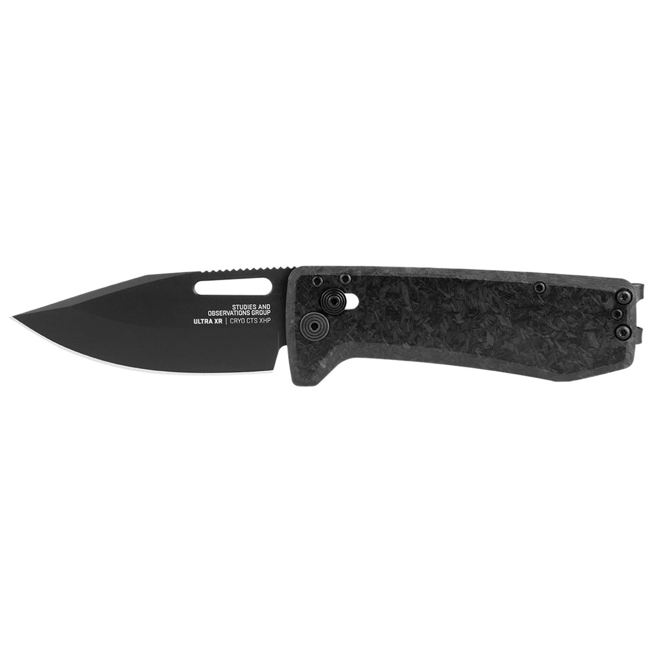 SOG Ultra XR 2.8" Folding Pocket Knife (Carbon & Graphite)