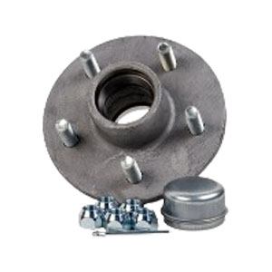 CE Smith Pkg Trailer Hub Kit, Galvanized Tapered 1-3/8" to 1-1/16" Stud (5 x 4-1/2)