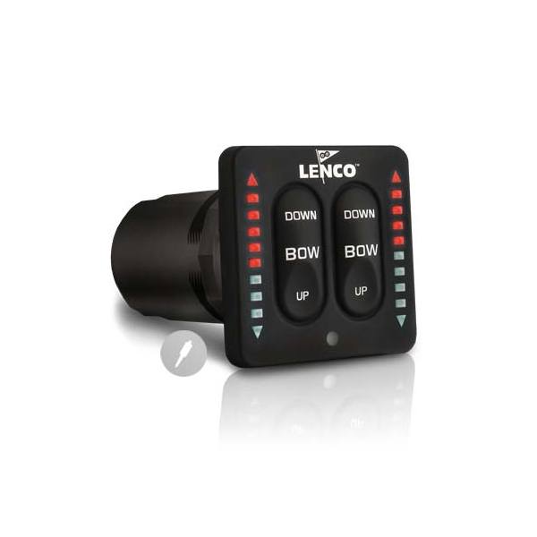 Lenco Trim Tabs Led Sw (1Pc) W/Pigtail-Sgl