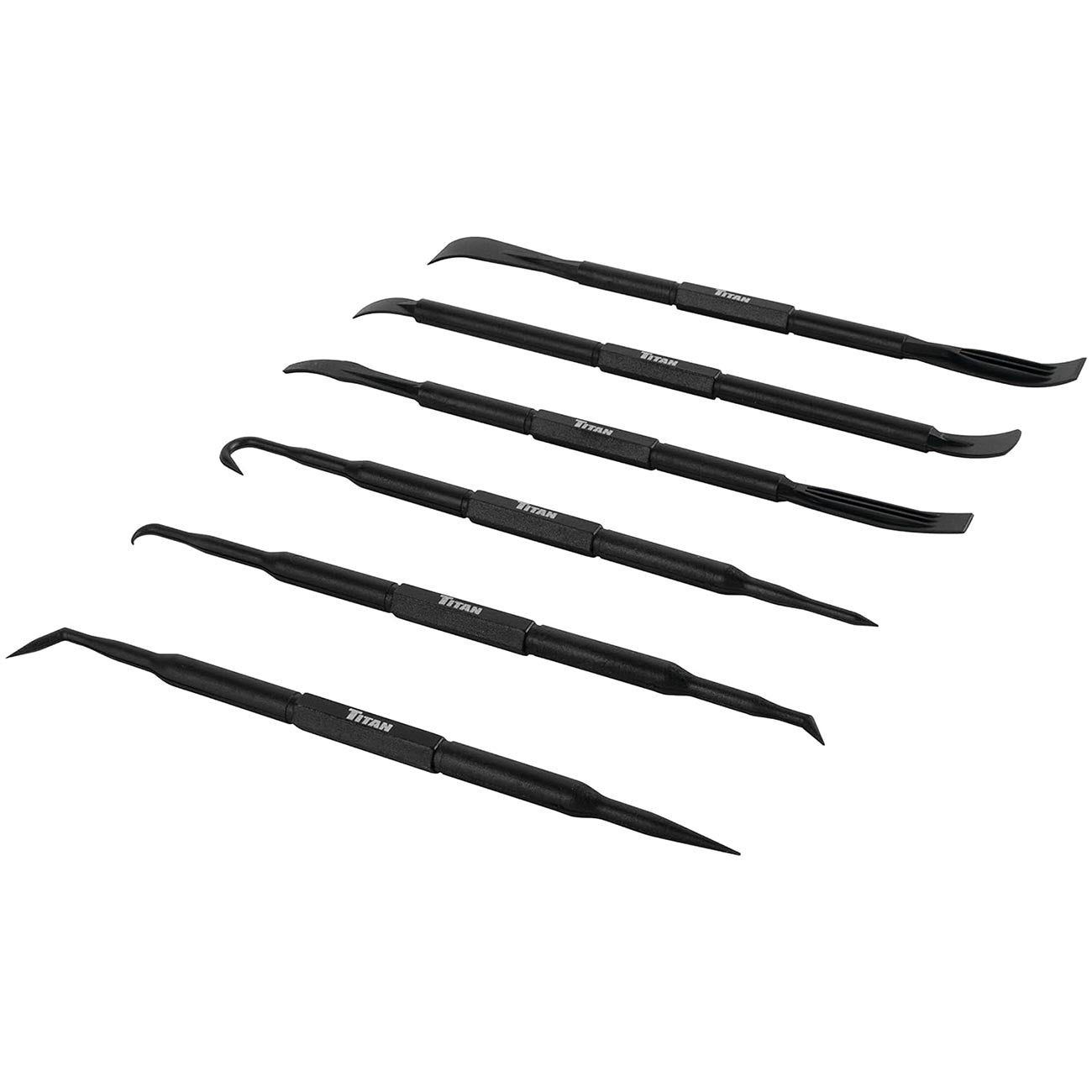 Titan Non-Marring Nylon Pick Hook and Pry Bar Set (6 Piece Set)