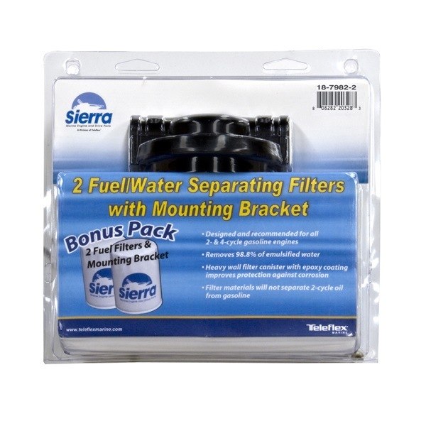 Sierra Fuel Water Separator Filter W/Bonus Pack