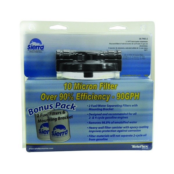 Sierra Fuel Water Separator Filter W/Bonus Pack