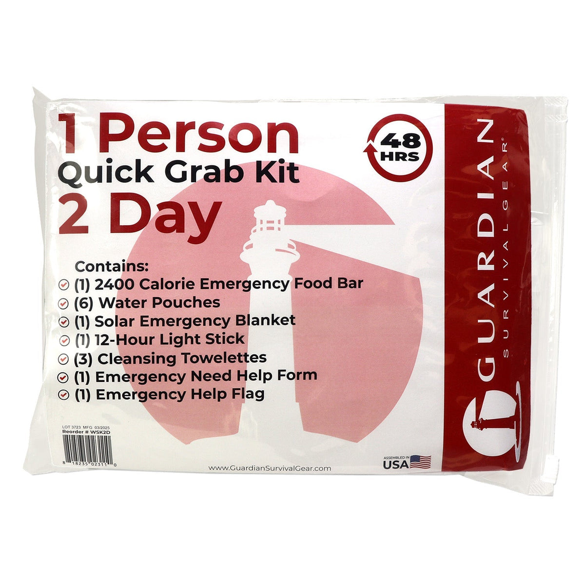 2 Day Quick Grab Kit in Resealable Bag - Clinch River Fishing USA
