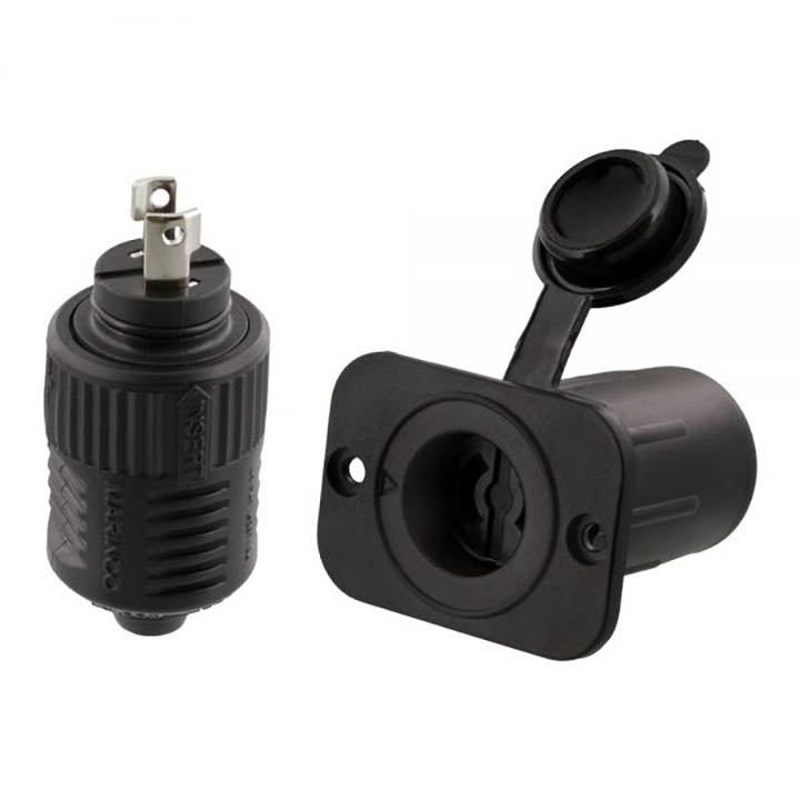 Scotty 12V Downrigger Plug and Receptacle from Marinco-«