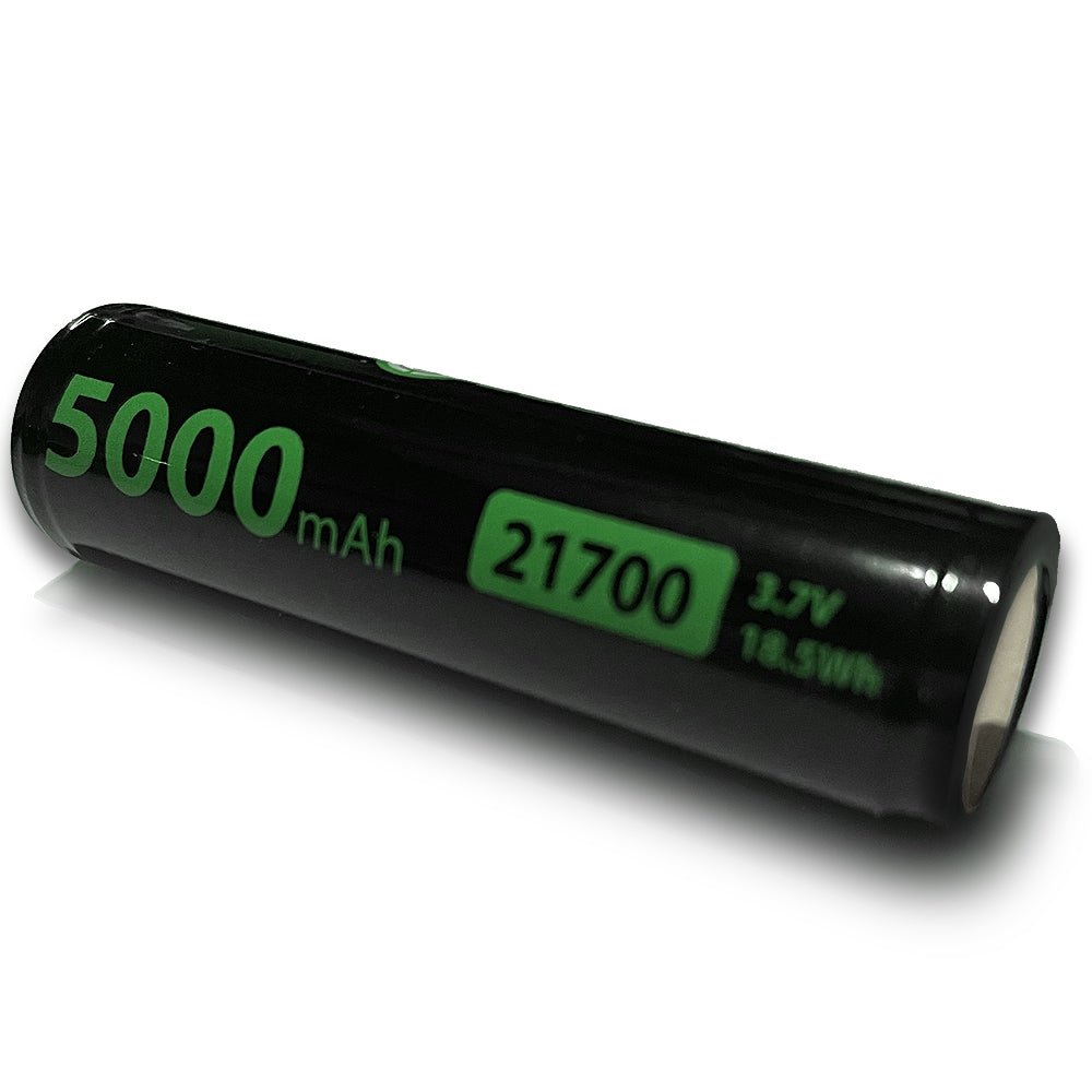 21700 Battery Lithium - ion Flat Top Cell Flashlight Battery [1 - Pack] - Clinch River Fishing USA