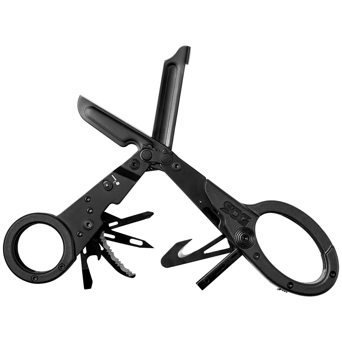 SOG ParaShears 11-In-1 Multi-Tool (Black Handle)