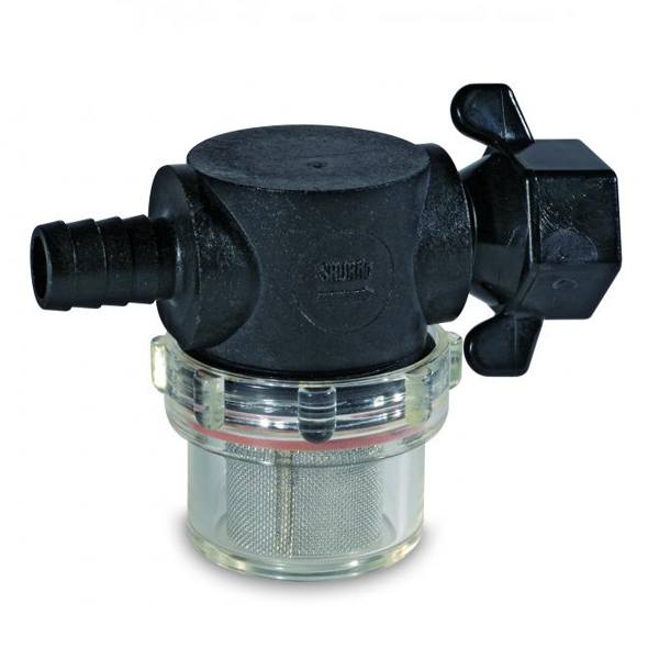 Shurflo F.W. Twist-On Strainer 1/2" Barb