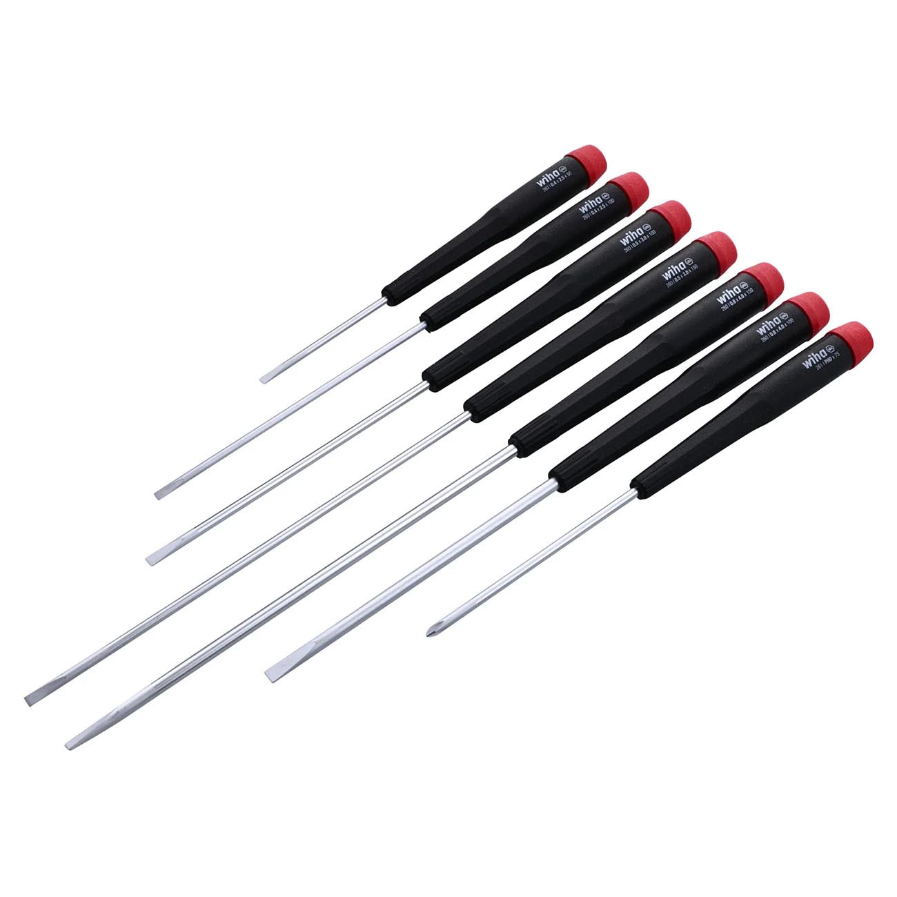 Wiha Precision Slotted/Phillips Screwdriver Set (7 Piece Set)