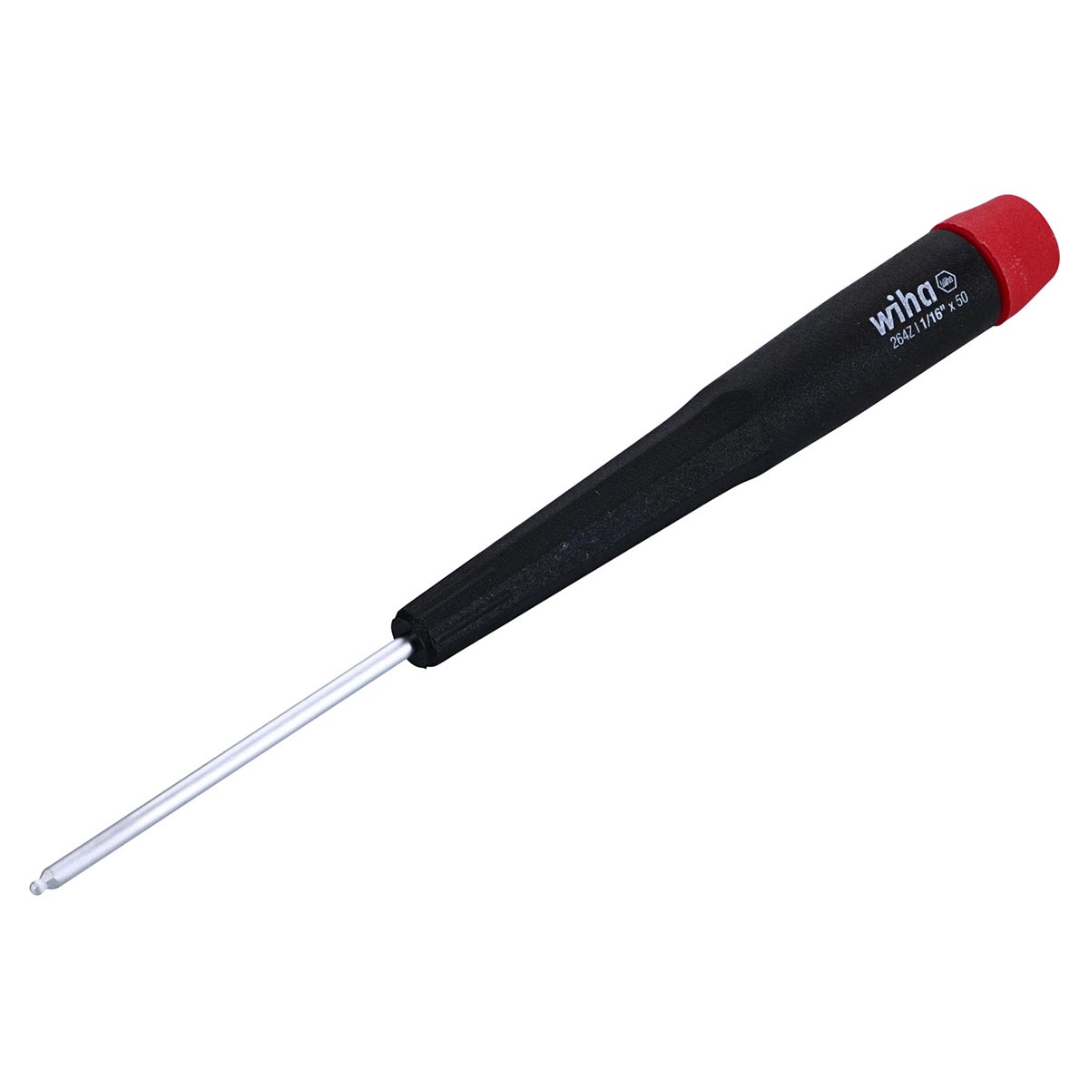 Wiha Precision Ball End Hex Screwdriver 1/16GÇ¦ x 50mm