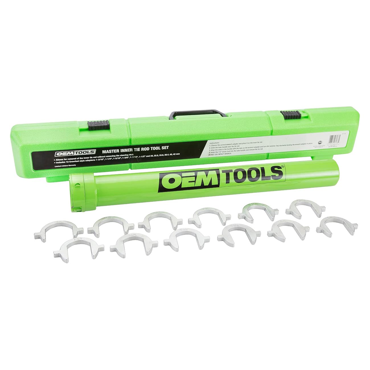 OEM Tools Master Inner Tie Rod Tool Set (12-Piece)