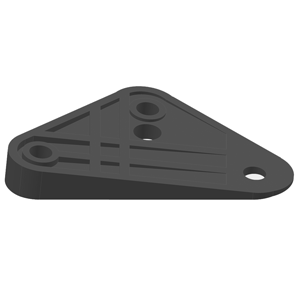 Lenco 7 Degree Mounting Shim f/118 & 119 Mounting Brackets