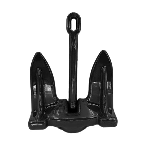 Greenfield Products 10# Navy Anchor Coated Black
