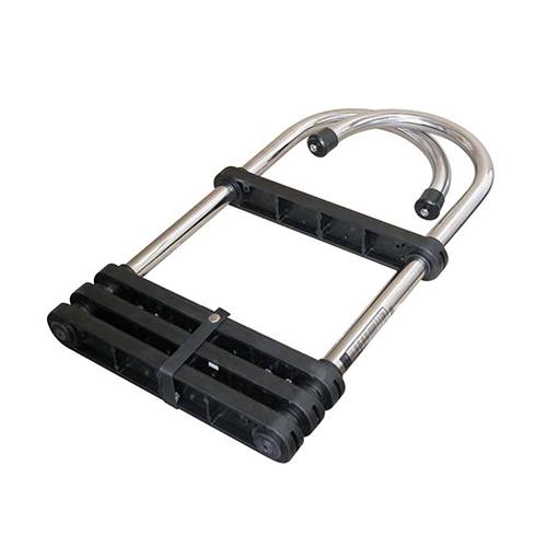 JIF Marine 3-Step Removable Telescoping Pontoon Ladder