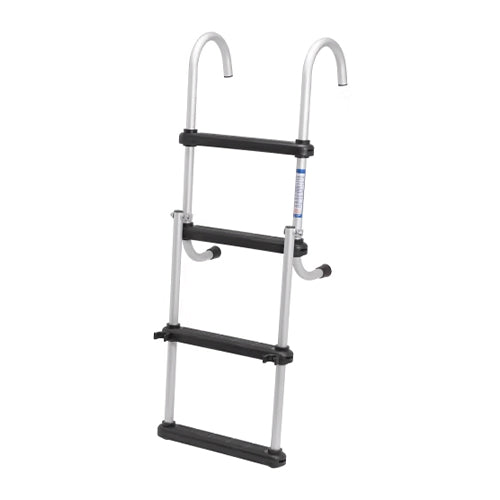 Jif Marine Ss 4 Step Removeable Folding Pontoon Ladder
