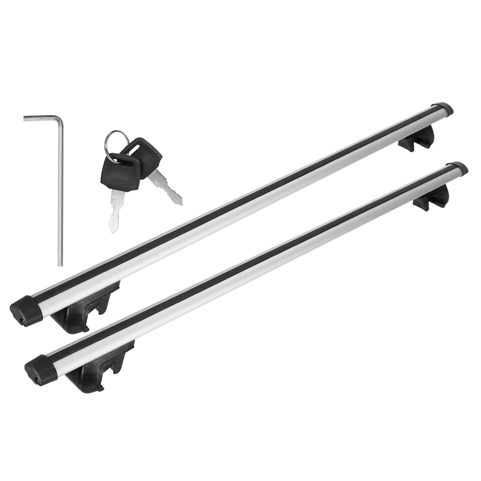 2Pcs Car Roof Top Crossbar Rack Aluminum Alloy - Clinch River Fishing USA