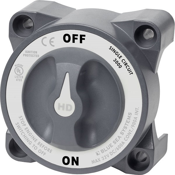 Blue Seas H.D. Battery Switch On-Off