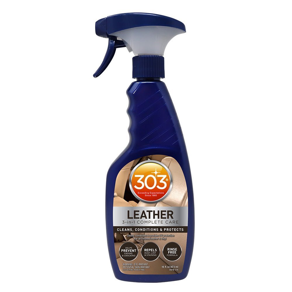 303 Automotive Leather 3-In-1 Complete Care - 16oz - Clinch River Fishing USA