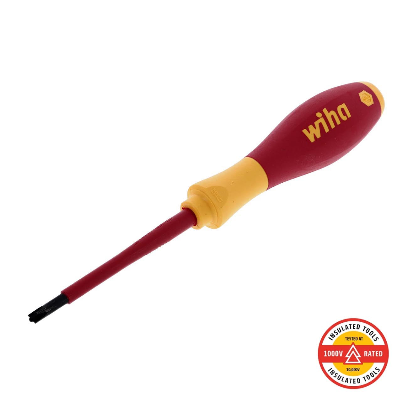 Wiha Insulated SoftFinish Xeno GÇô Slotted/Phillips Driver #1 x 80mm