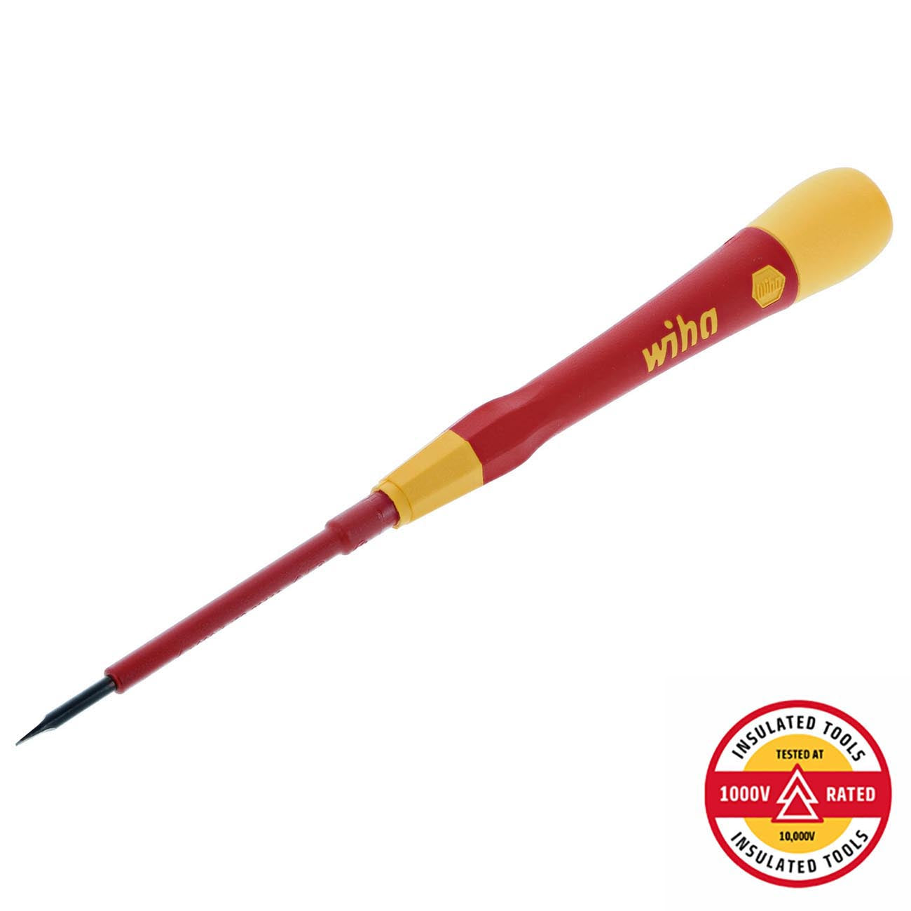 Wiha Insulated PicoFinish Precision Slotted Screwdriver: 2.5mm x 60mm