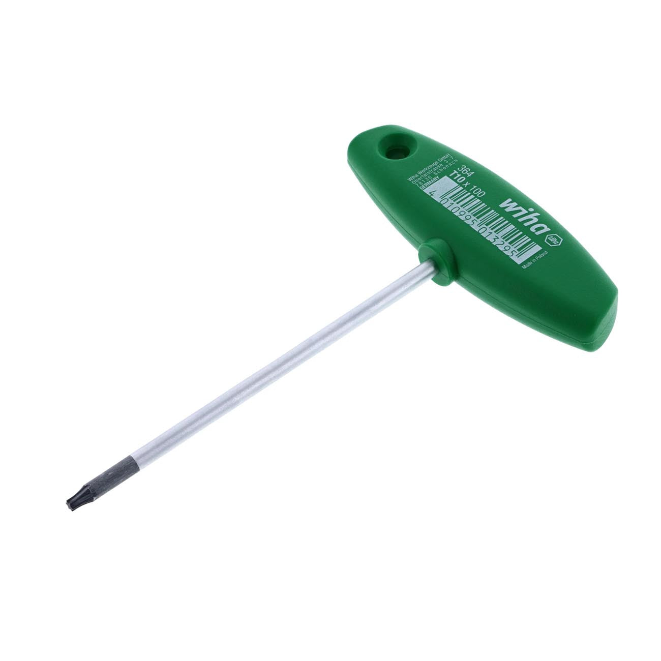 Wiha Classic Grip T-Handle: Torx T#10 x 100mm
