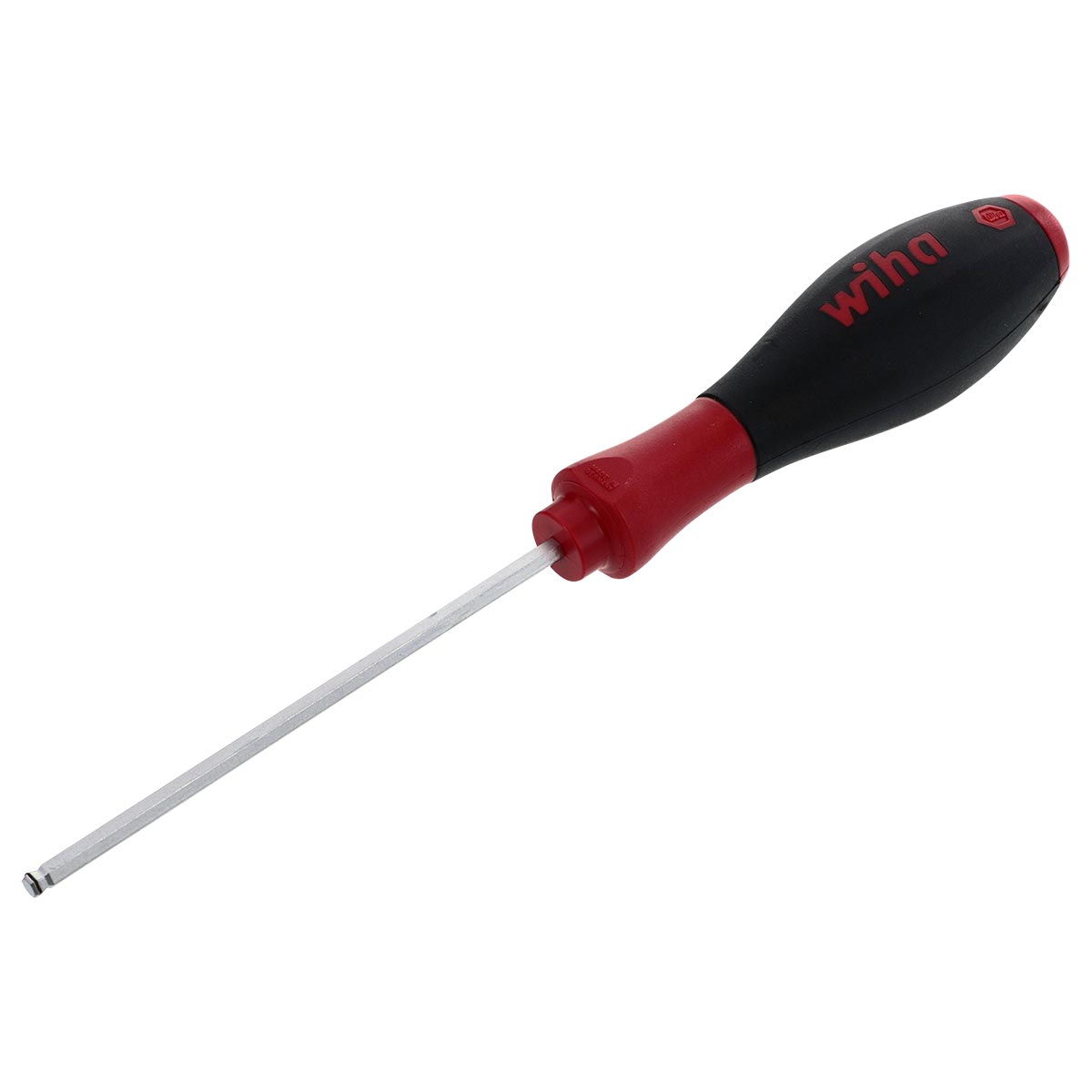 Wiha SoftFinish MagicRing Ball End Hex Screwdriver 9/64GÇ¦ x 100mm