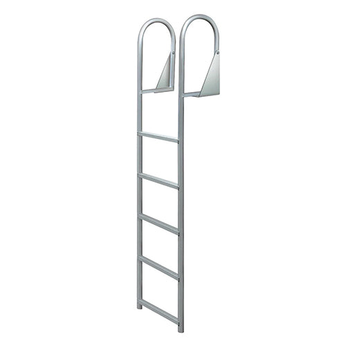 JIF Marine 5-Step Flip Up Dock Ladder-Wide Step
