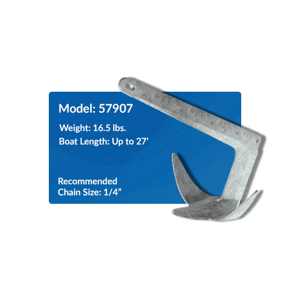 Lewmar Marine 16.5 Lb Gal Claw Anchor