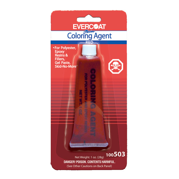 Fiberglass Evercoat Coloring Agent-Tropical Red