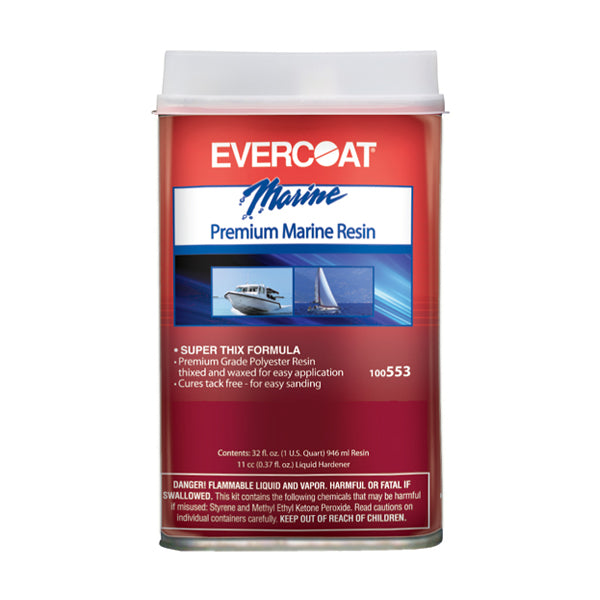 Fiberglass Evercoat Marine Resin Qt. Sp