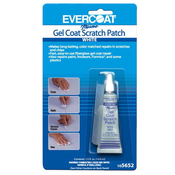 Fiberglass Evercoat Gel Scratch Patch White
