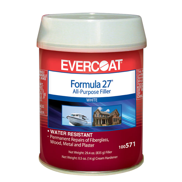 Fiberglass Evercoat Formula 27 Filler Pt.