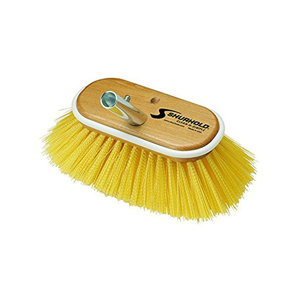 Shurhold Deck Brush 6" Med Yellow