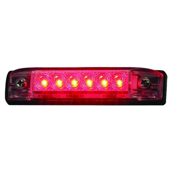 T-H Marine Led Utility Lite 4" Red
