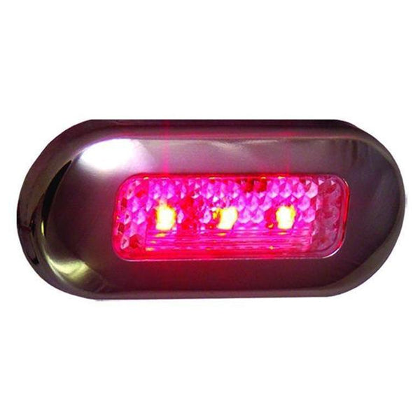 T-H Marine Led Courtesy Lite 1.25 X 3"-Red