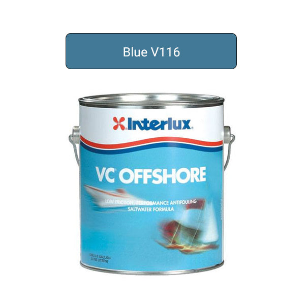 Interlux Paint Vc-Offshore W/Teflon Blue Gal.