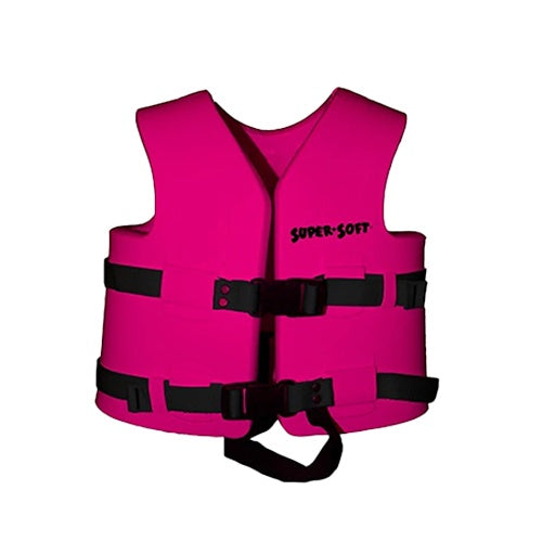 Texas Recreation XS USCG Approved Child's Vinyl Vest Flamingo Pink