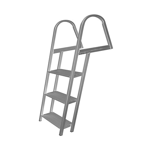 JIF Marine 4-Step Aluminum Dock Ladder W/Mt Hardware