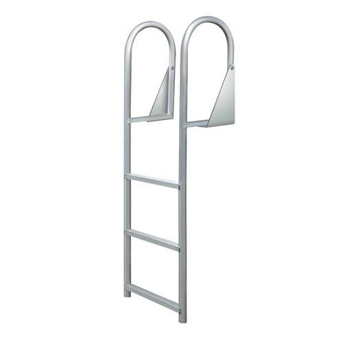 JIF Marine 4-Step Flip Up Dock Ladder - Wide Step