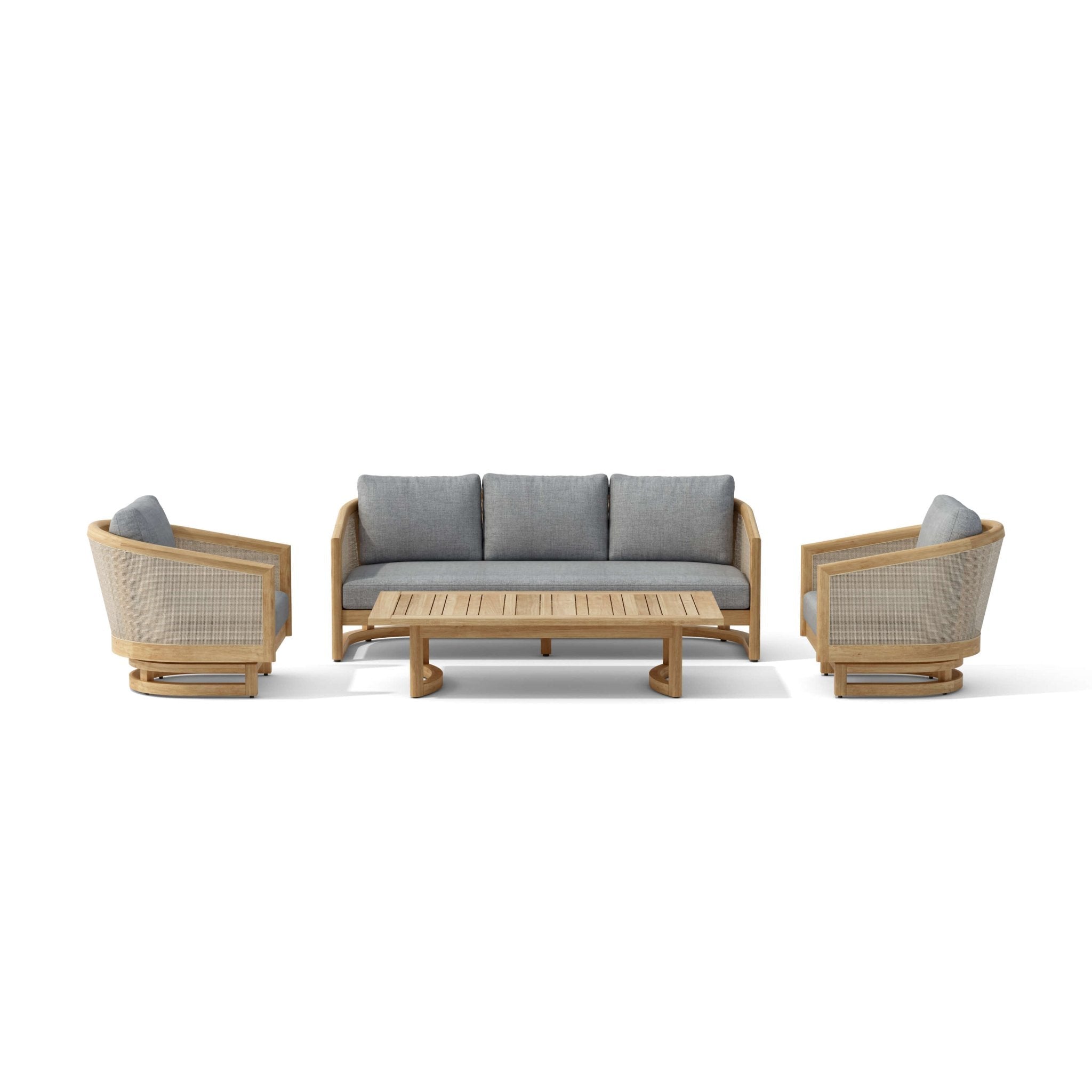 4-PC CATANIA DEEP SEATING SET - Clinch River Fishing USA