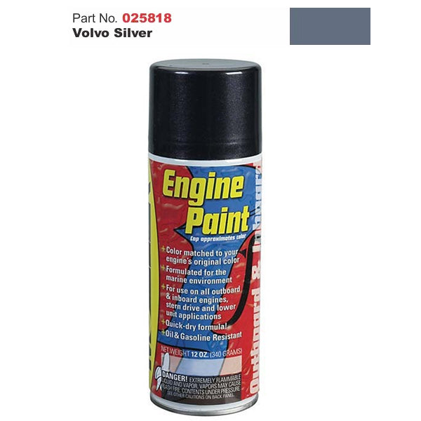 Moeller Marine Paint Volvo Metallic Silver