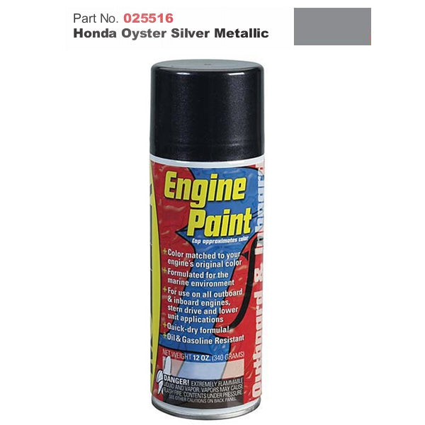 Moeller Marine Paint Honda Silver Metal
