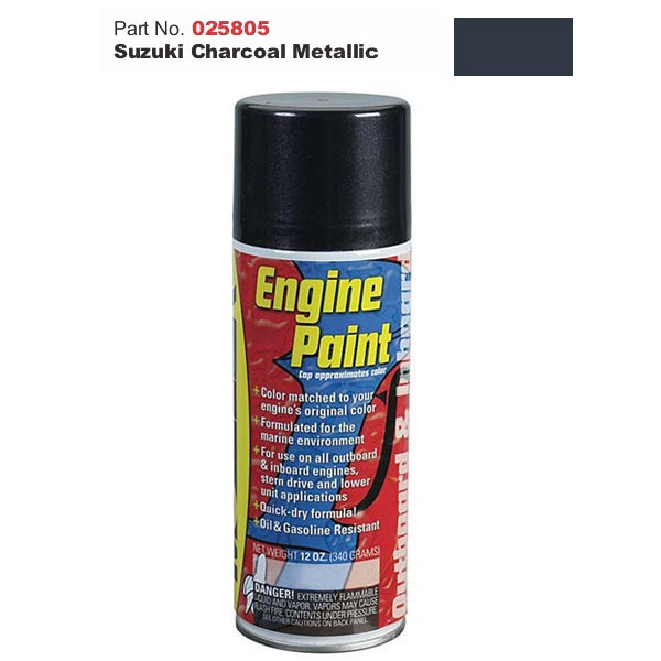 Moeller Marine Paint Suzuki"Charcoal Metal"