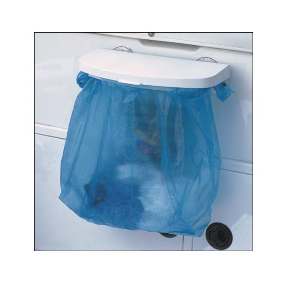 Boat Mates Trash Bagger White