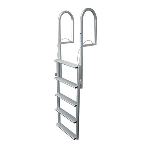 JIF Marine 5-Step Standard Lift Dock Ladder -Wide Step