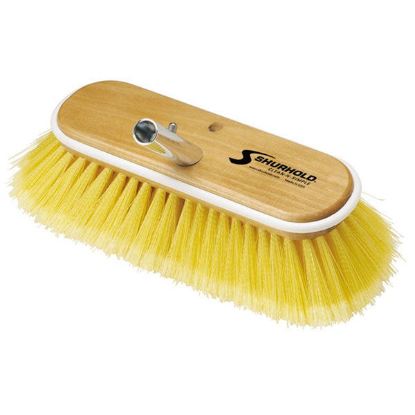 Shurhold Deck Brush 10" Soft Yellow