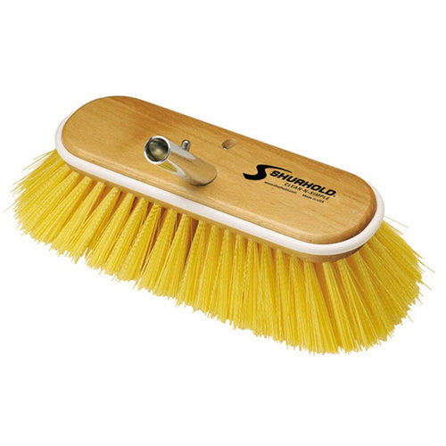 Shurhold Deck Brush 10" Med Yellow